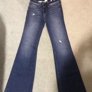 Kiss and stitch boutique jeans flare 28